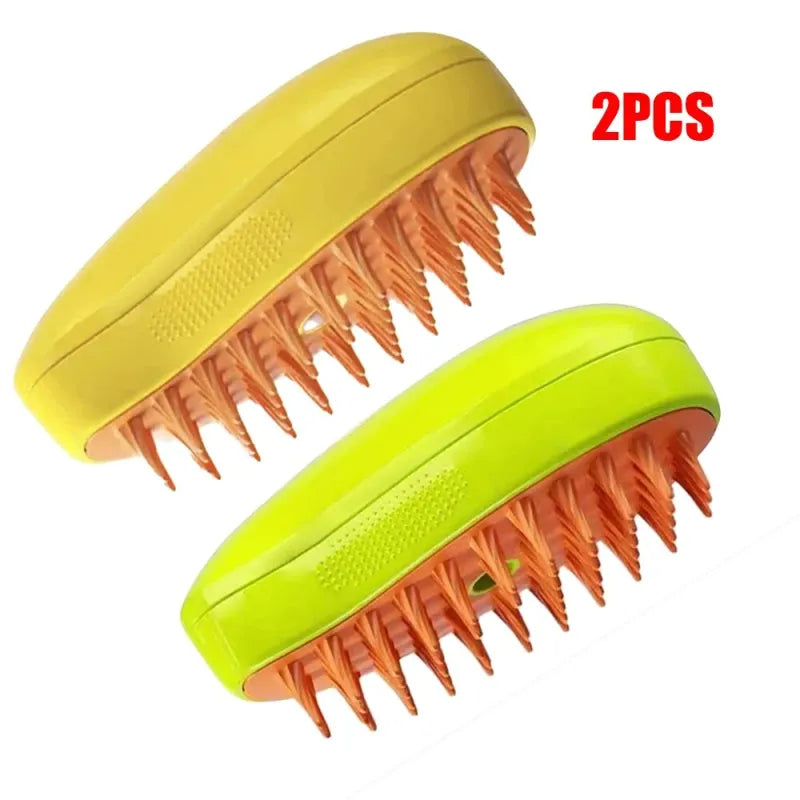 3-in-1 Pet Steam Brush - My Pet Shop