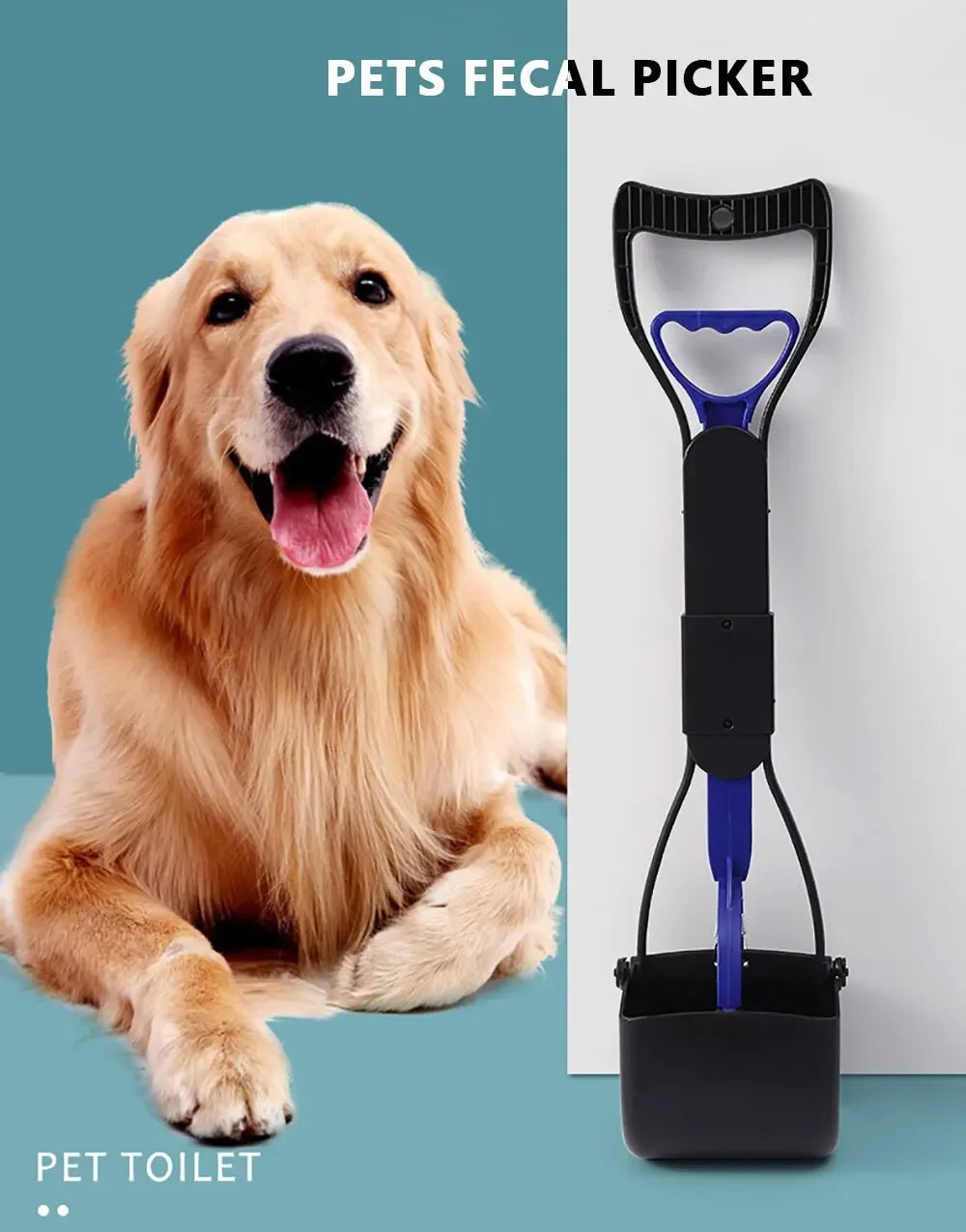 Long Handle Pet Dog PoopScooper - My Pet Shop