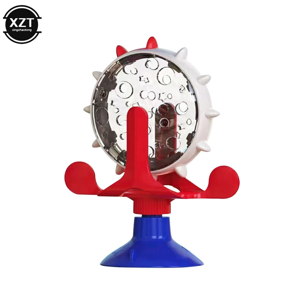 Interactive Rotatable Treat Leaking Wheel Toy - My Pet Shop