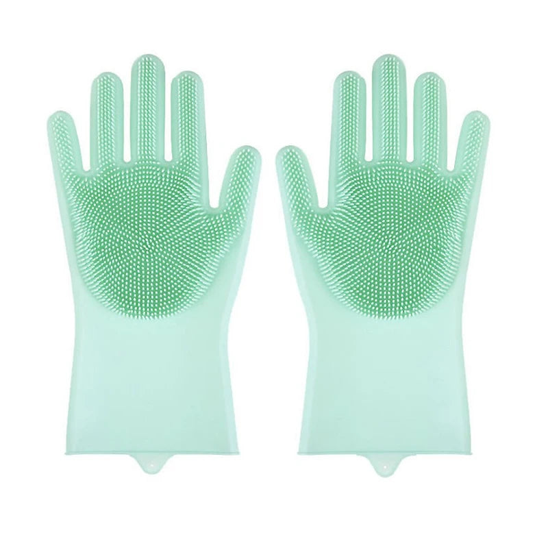 Soft Silicone Pet Scrubber Glove - My Pet Shop