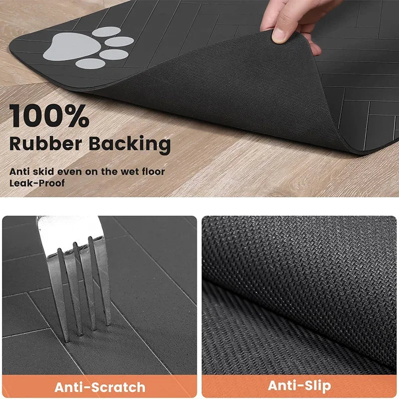 Waterproof Pet Dog Feeding Mat - My Pet Shop