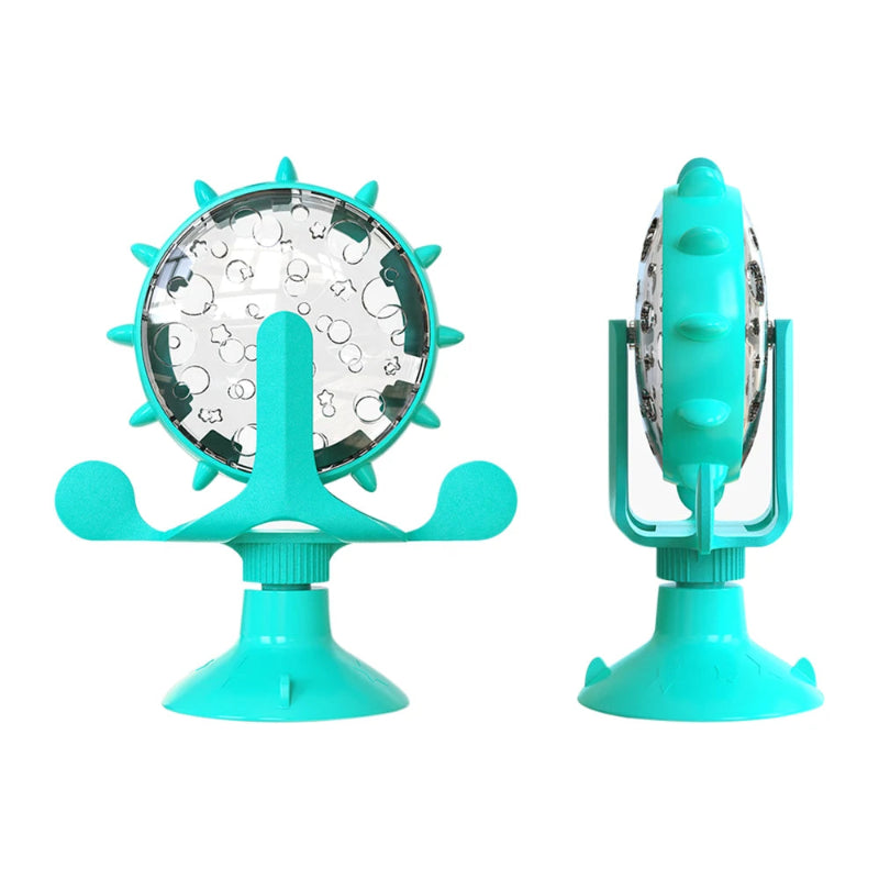 Interactive Rotatable Treat Leaking Wheel Toy - My Pet Shop