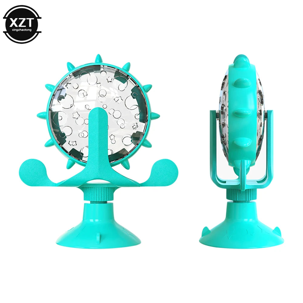 Interactive Rotatable Treat Leaking Wheel Toy - My Pet Shop