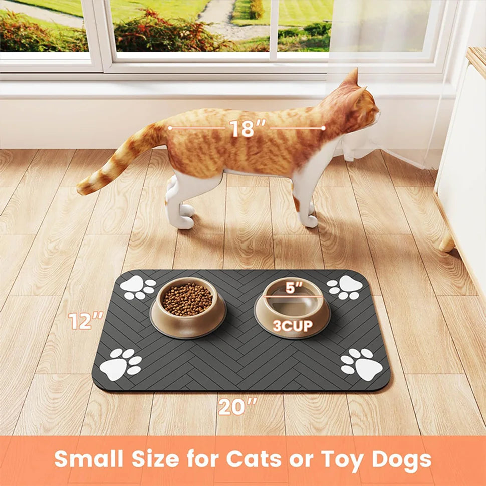 Waterproof Pet Dog Feeding Mat - My Pet Shop