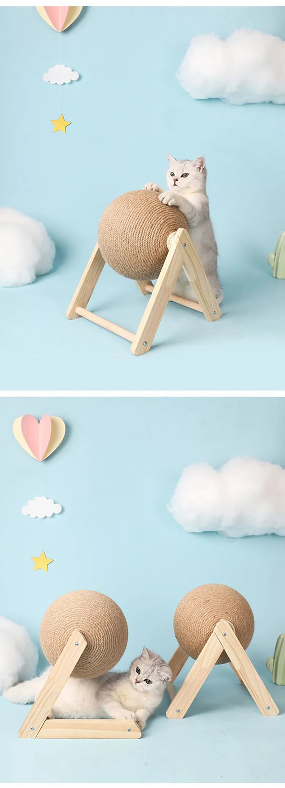 Cat Climbing Scratching Post Toy - My Pet Shop