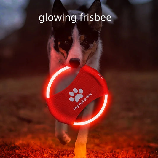 LED Luminous Glowing Flying Discs Toy - My Pet Shop