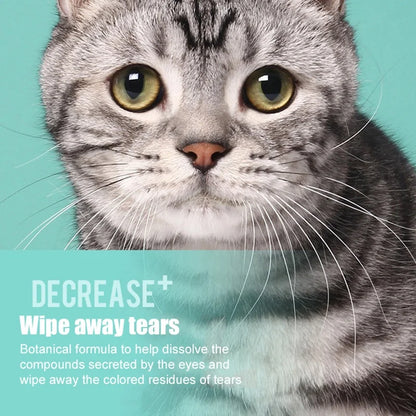 Universal Pet Eye Tearmark Wet Wipes - My Pet Shop