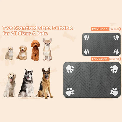 Waterproof Pet Dog Feeding Mat - My Pet Shop
