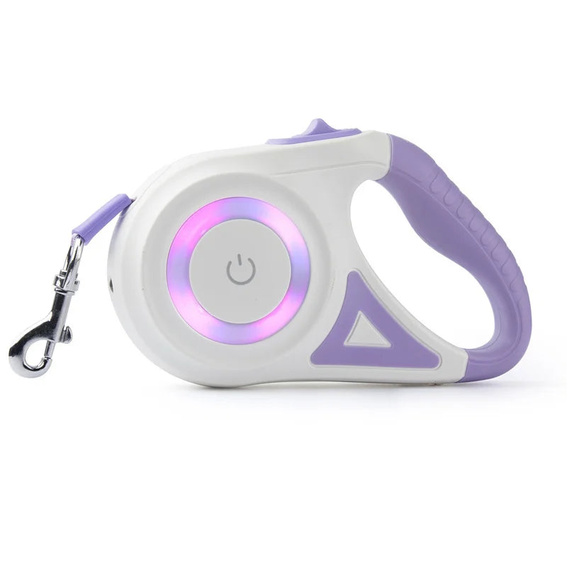Automatic Retractable Dog Leash with Led - My Pet Shop
