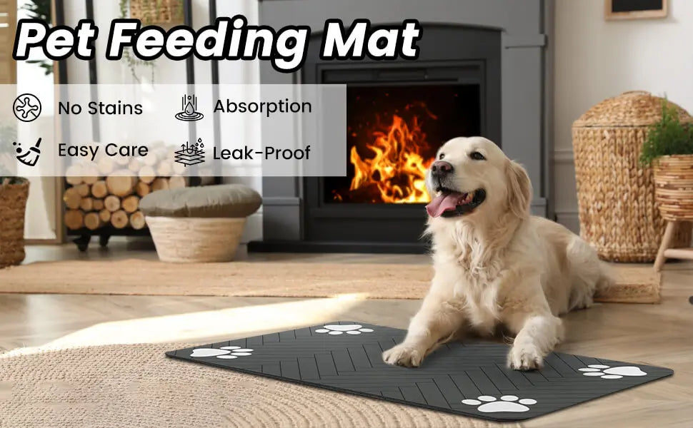 Waterproof Pet Dog Feeding Mat - My Pet Shop