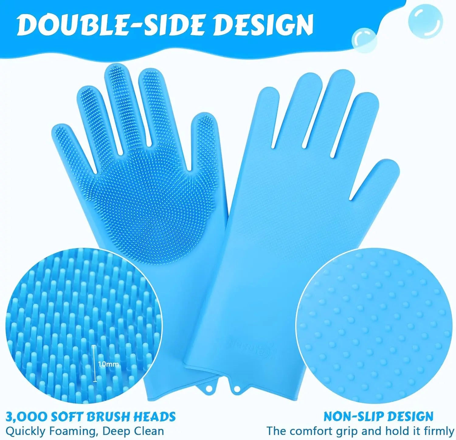 Soft Silicone Pet Scrubber Glove - My Pet Shop