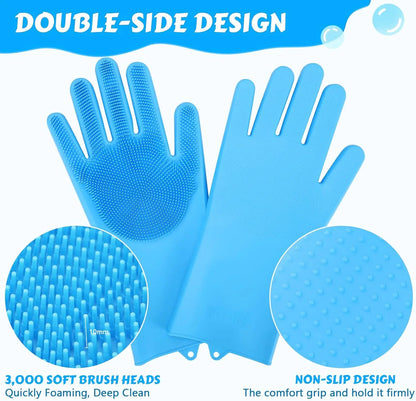 Soft Silicone Pet Scrubber Glove - My Pet Shop