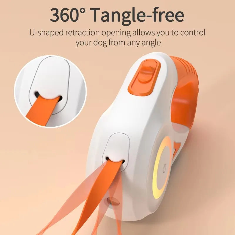 Automatic Retractable Dog Leash with Led - My Pet Shop