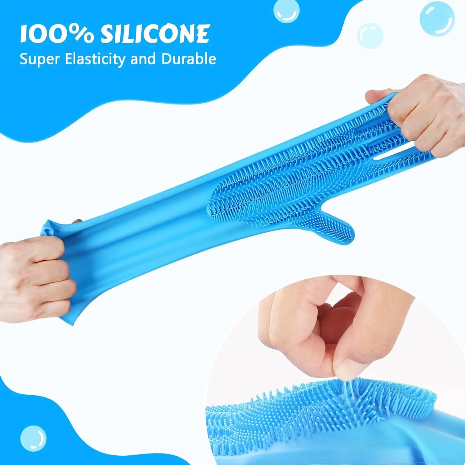 Soft Silicone Pet Scrubber Glove - My Pet Shop