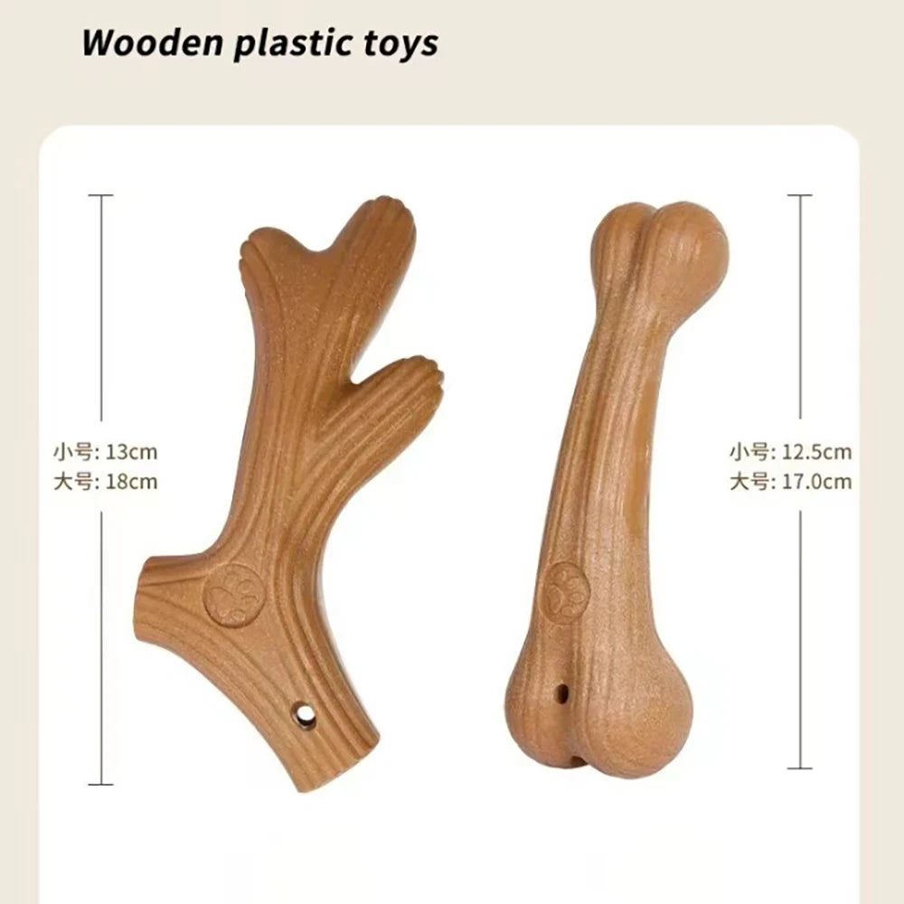Durable Pine Wood Bite Resistant Pet Chew Toy - My Pet Shop