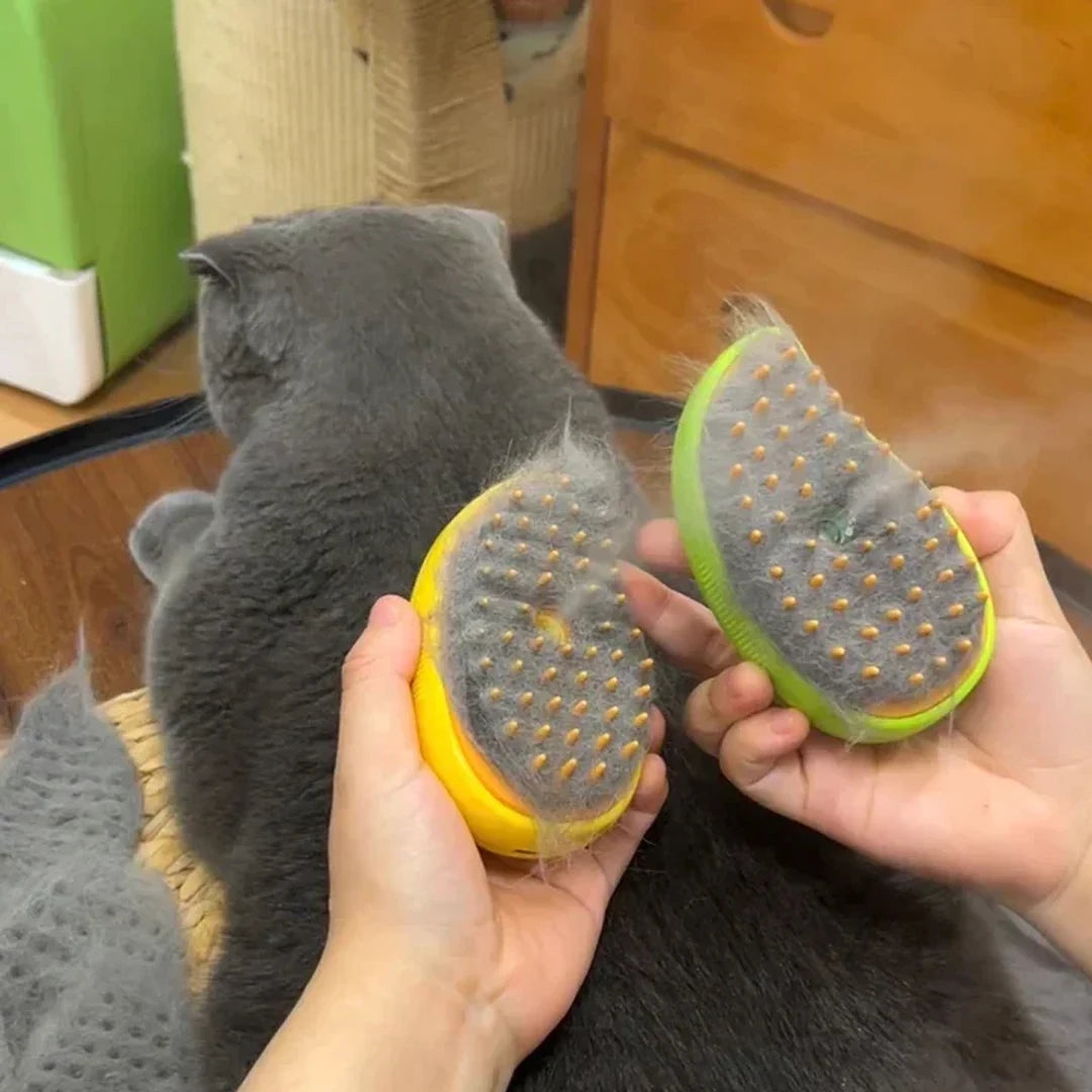 3-in-1 Pet Steam Brush - My Pet Shop