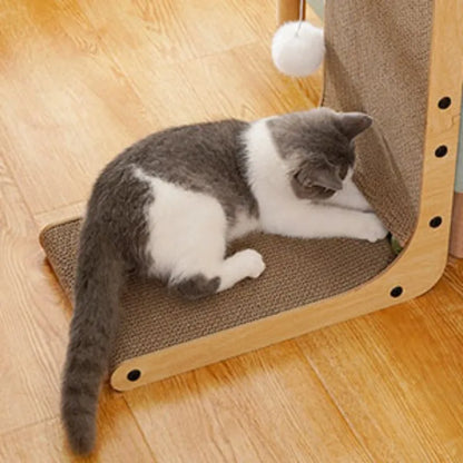 L-shaped Cat Tree Scratcher Board - My Pet Shop