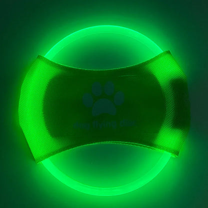 LED Luminous Glowing Flying Discs Toy - My Pet Shop