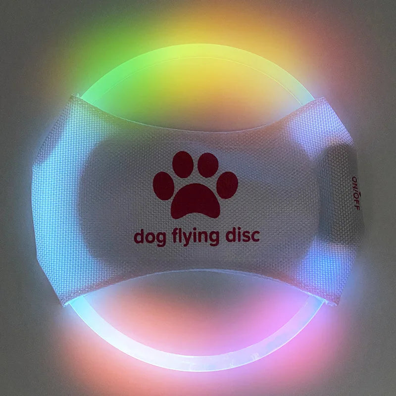 LED Luminous Glowing Flying Discs Toy - My Pet Shop