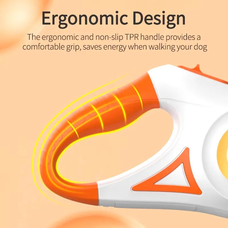 Automatic Retractable Dog Leash with Led - My Pet Shop