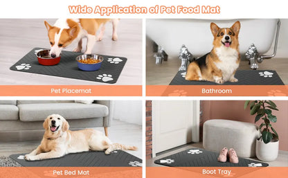 Waterproof Pet Dog Feeding Mat - My Pet Shop