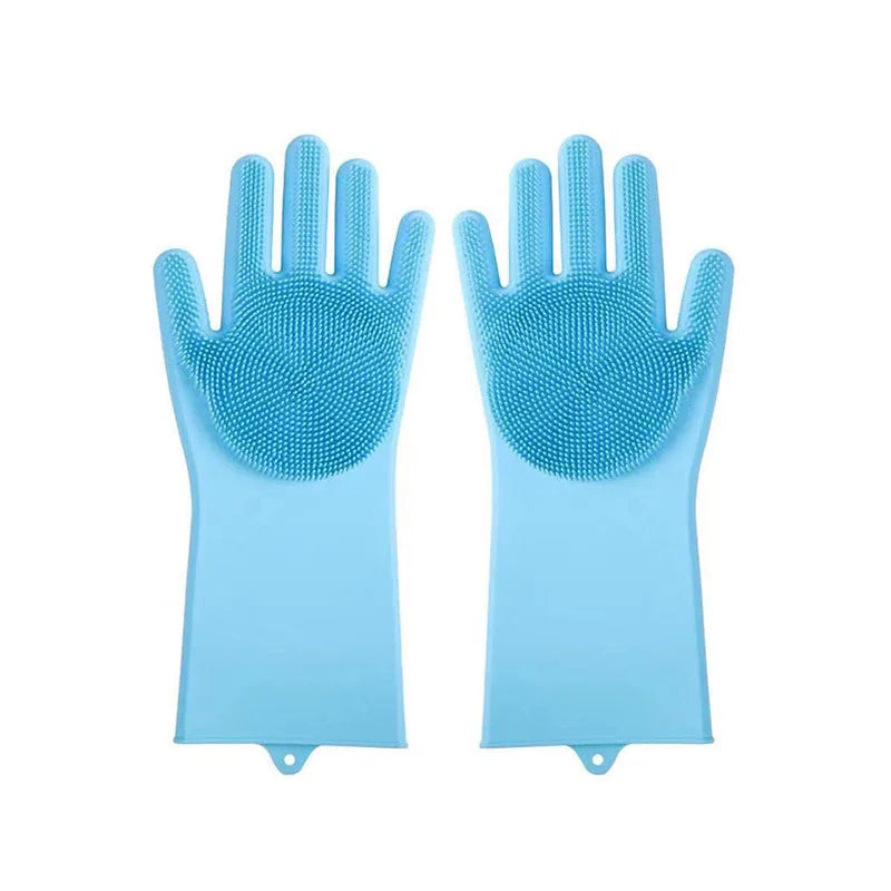 Soft Silicone Pet Scrubber Glove - My Pet Shop