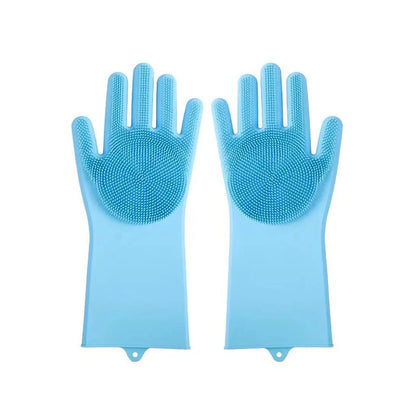 Soft Silicone Pet Scrubber Glove - My Pet Shop