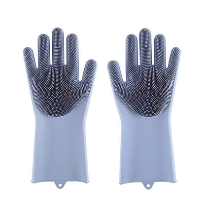 Soft Silicone Pet Scrubber Glove - My Pet Shop