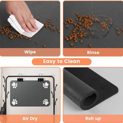 Waterproof Pet Dog Feeding Mat - My Pet Shop