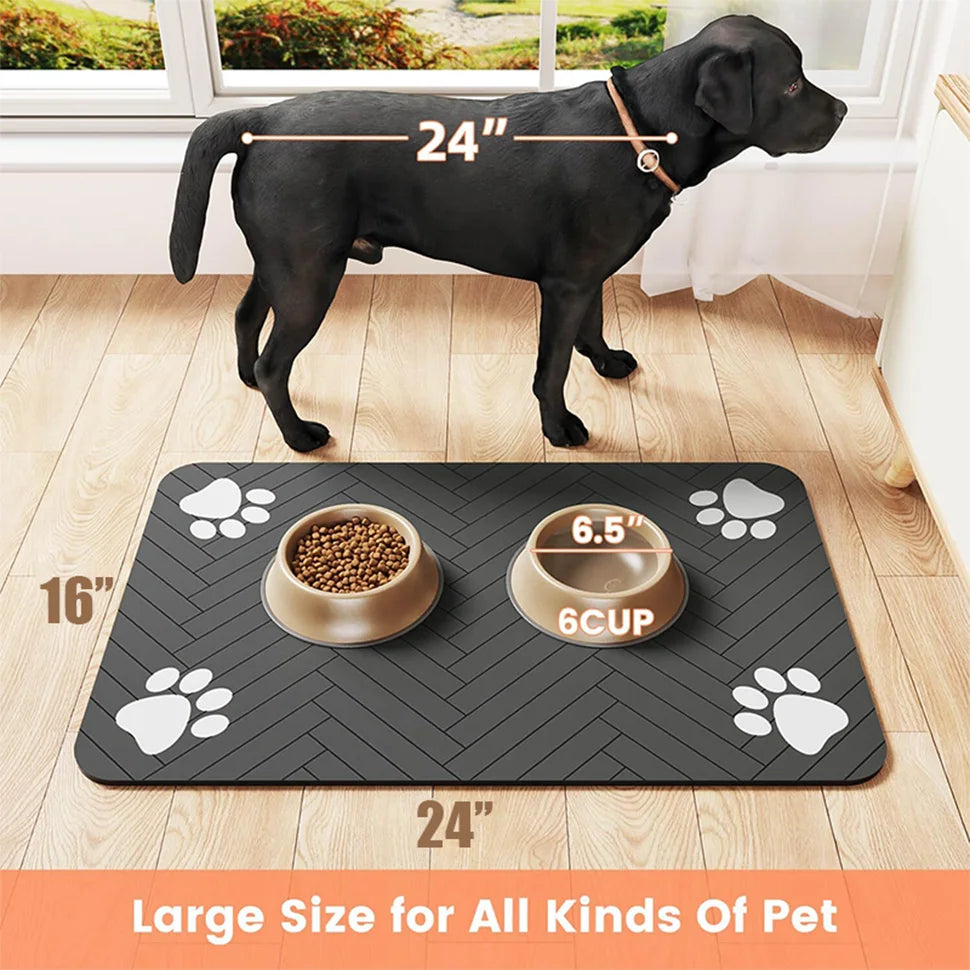 Waterproof Pet Dog Feeding Mat - My Pet Shop
