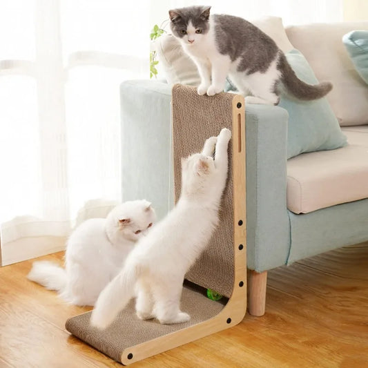 L-shaped Cat Tree Scratcher Board - My Pet Shop