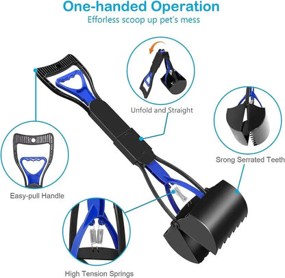 Long Handle Pet Dog PoopScooper - My Pet Shop