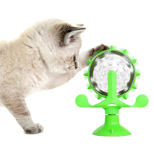 Interactive Rotatable Treat Leaking Wheel Toy - My Pet Shop