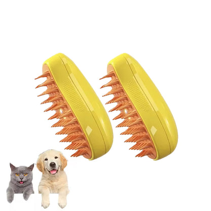 3-in-1 Pet Steam Brush